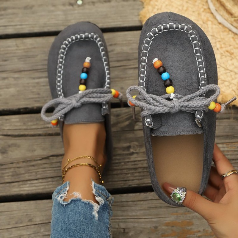 Mocasines sin cordones para mu - Ethnic Fashion Women reseña y precio