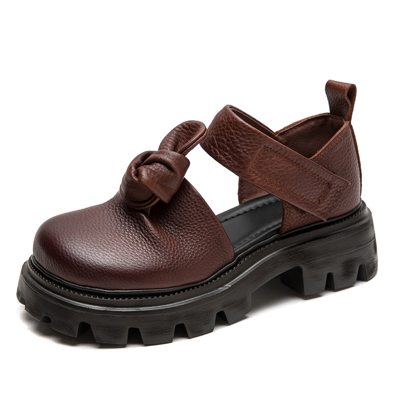 Zapatos de Plataforma con Nudo - Ethnic Fashion Women reseña y precio