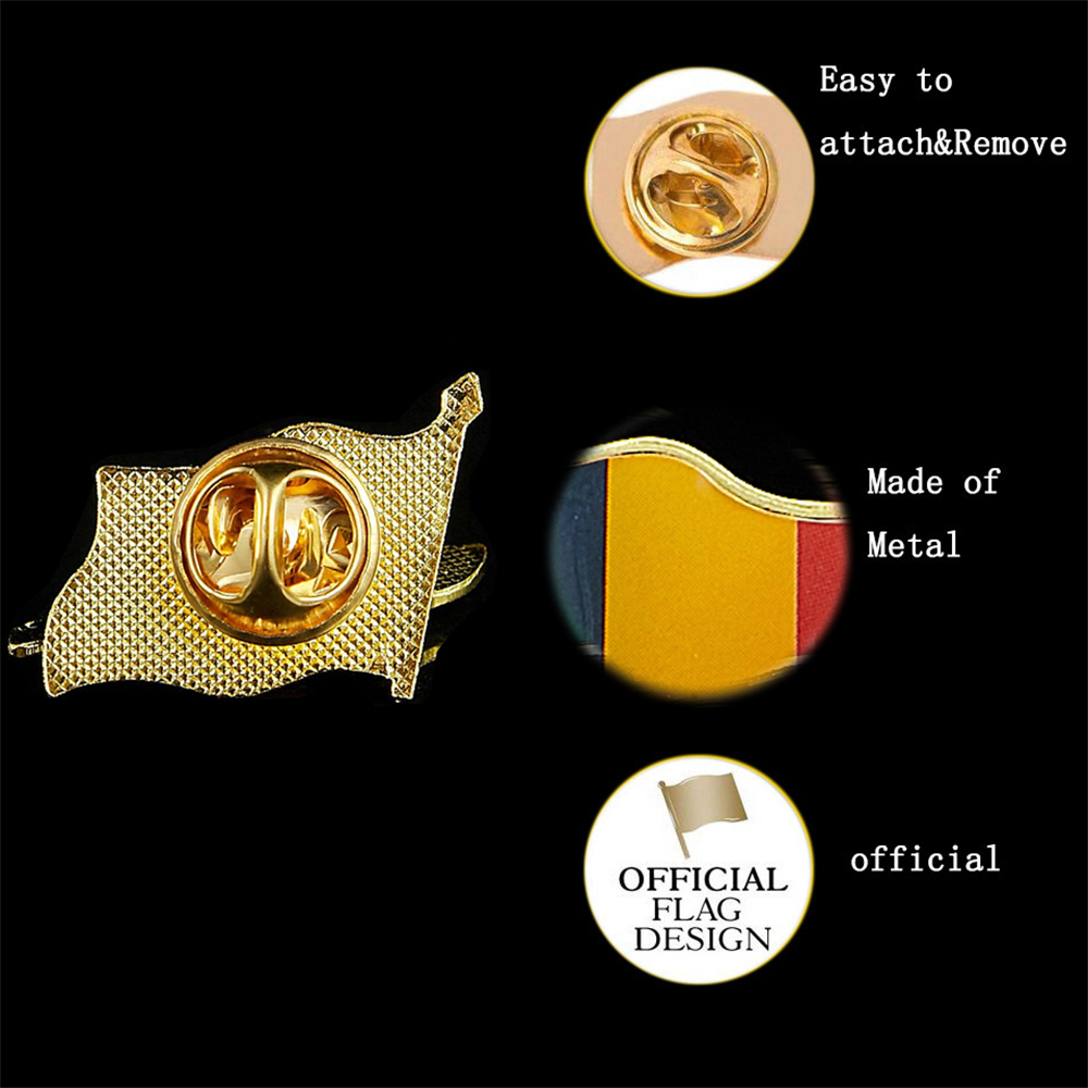 Broche con bandera nacional on - Ethnic Modern Fashion reseña y precio
